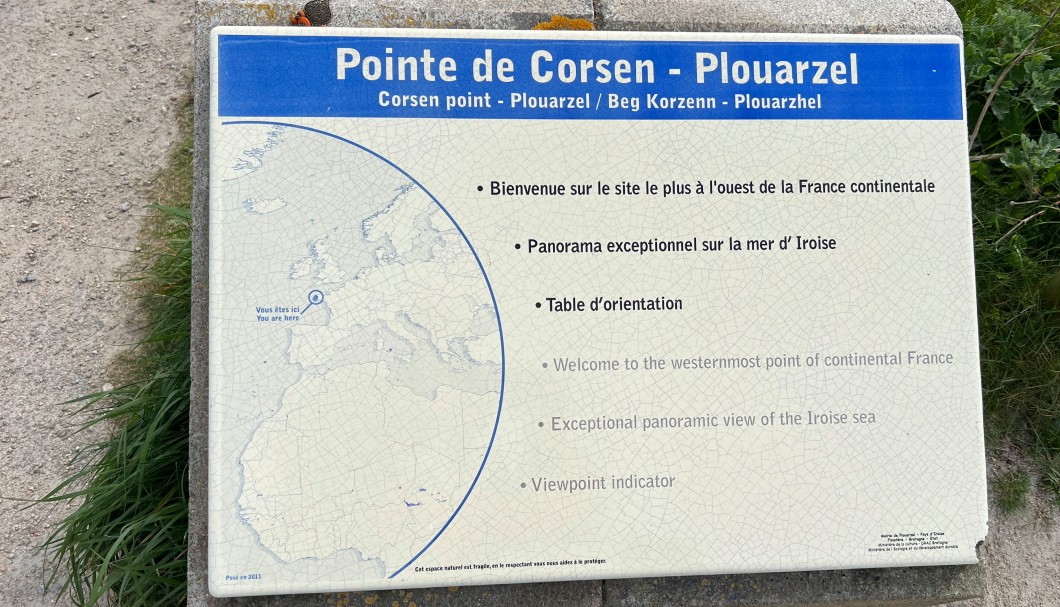 Die Pointe de Corsen - 