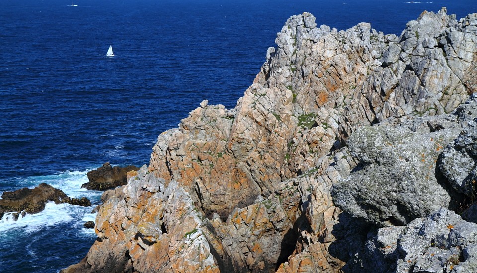 Die Pointe de Penhir in der Bretagne