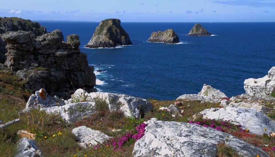 Die Pointe de Penhir in der Bretagne