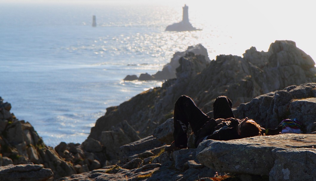 Die Pointe du Raz - Entspannung am Abend