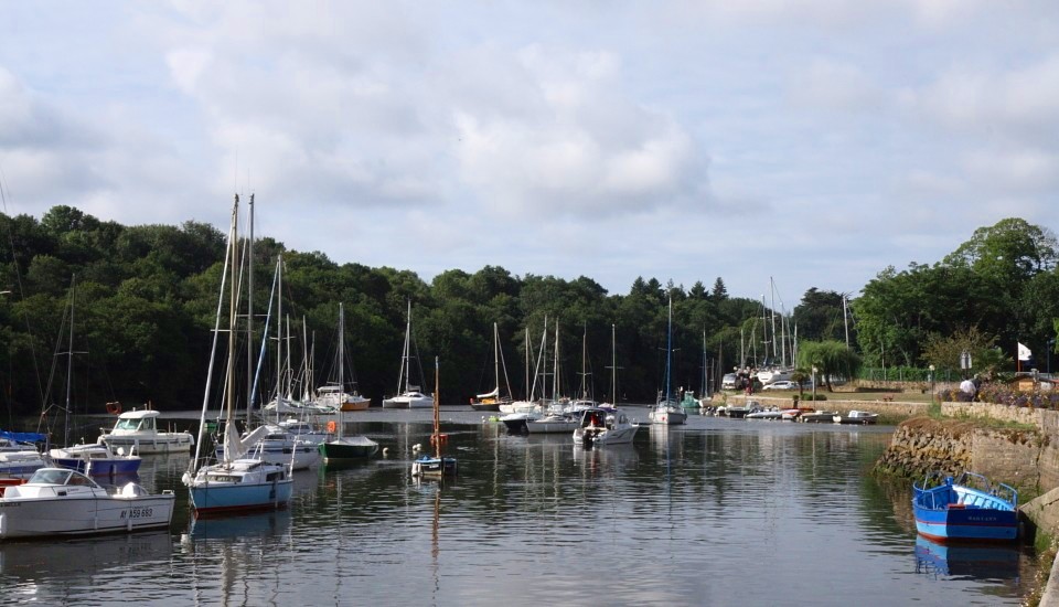 Pont-Aven in der Bretagne: Der Hafen