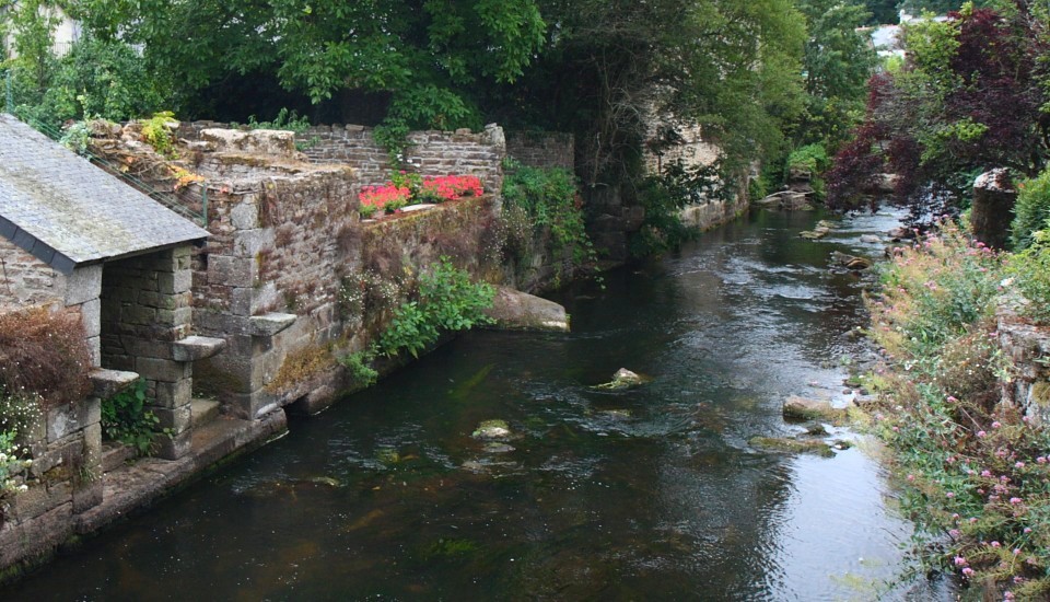 Pont-Aven in der Bretagne: Waschstelle