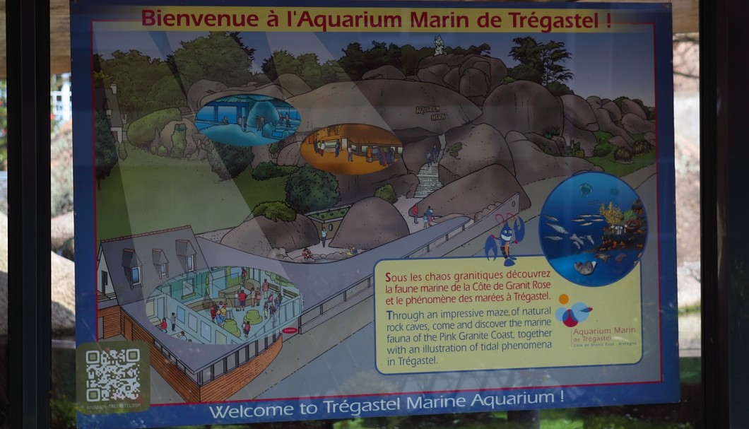 Aquarium Tregastel - Plan