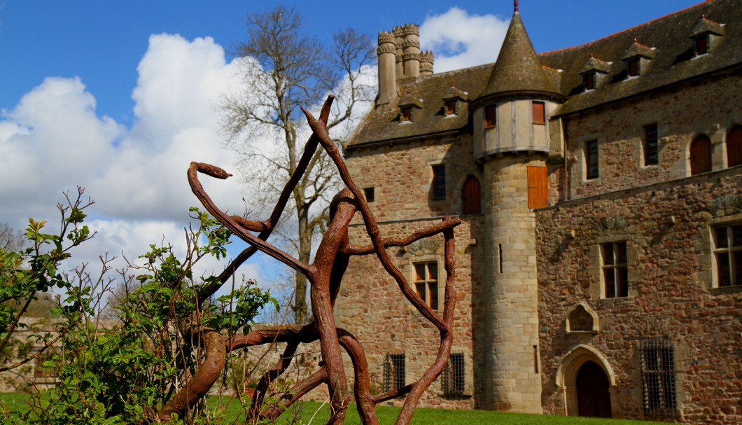 Bretagne Schloss Château de la Roche Jagu - 