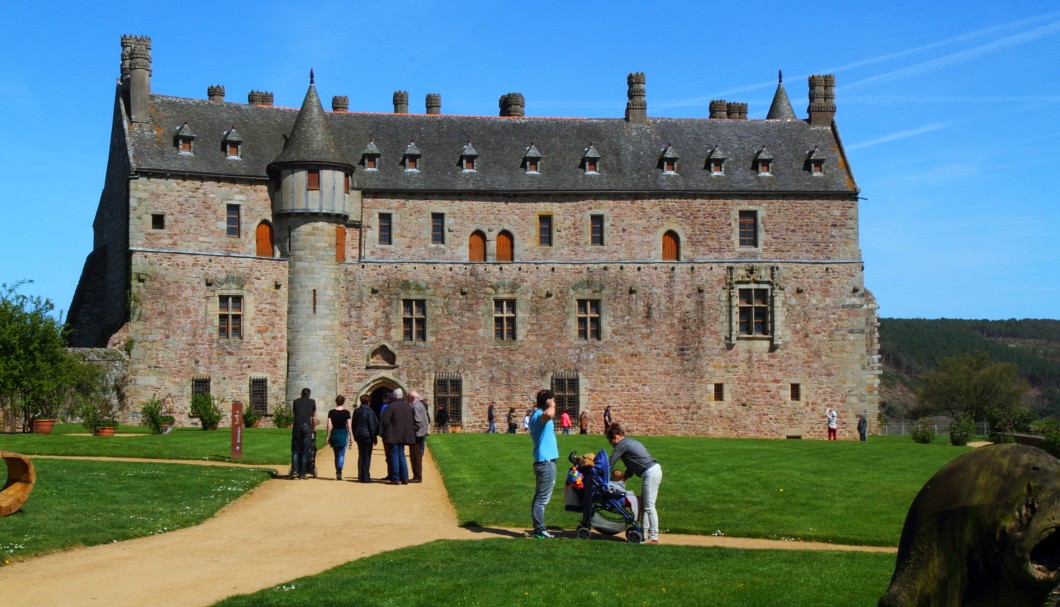 Bretagne Schloss Château de la Roche Jagu - 