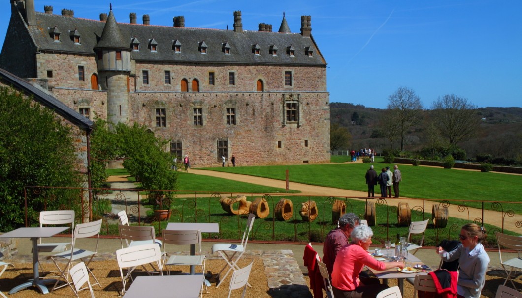 Bretagne Schloss Château de la Roche Jagu - 