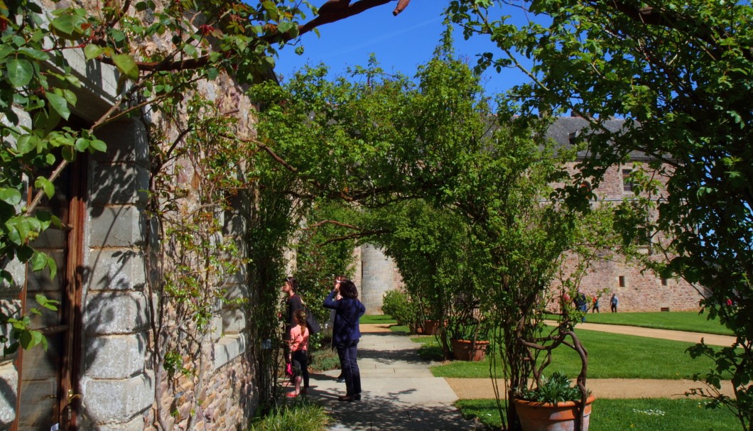 Bretagne Schloss Château de la Roche Jagu - 