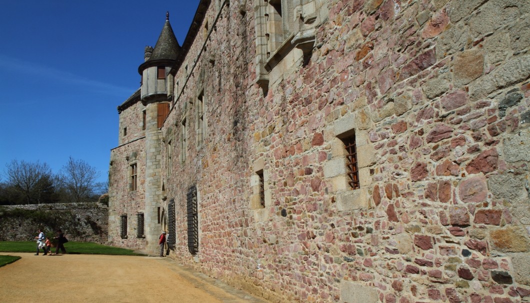 Bretagne Schloss Château de la Roche Jagu - 