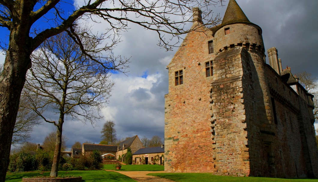 Bretagne Schloss Château de la Roche Jagu - 