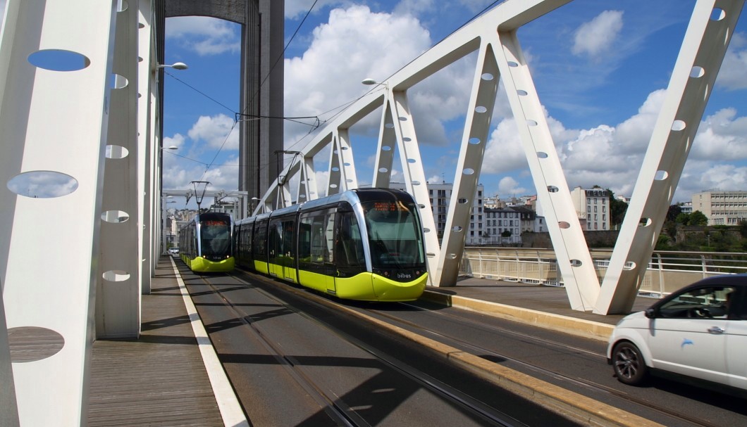 Brest - Hubbrücke über den Penfeld