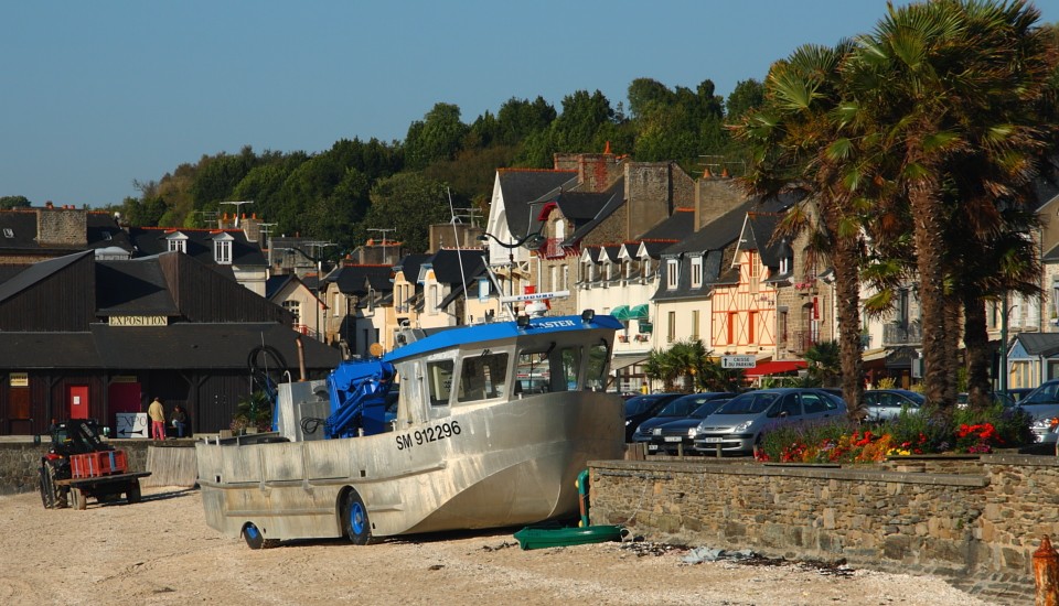Bretagne Stadt am Meer Cancale