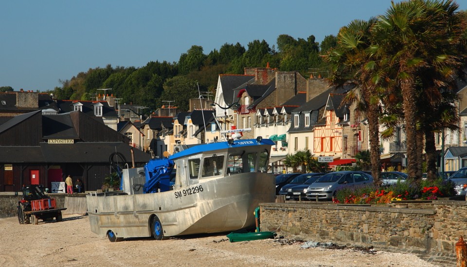 Bretagne Stadt am Meer Cancale