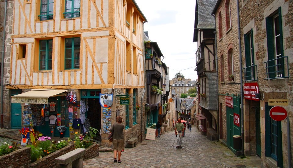 Bretagne Stadt Dinan