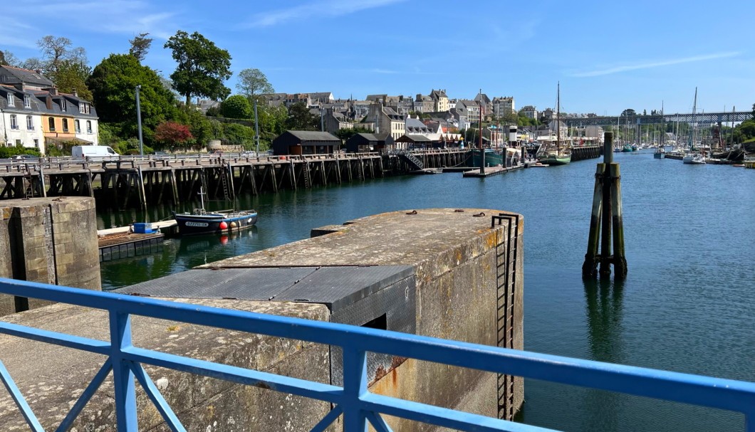 Douarnenez im Bretagne-Uraub am Meer