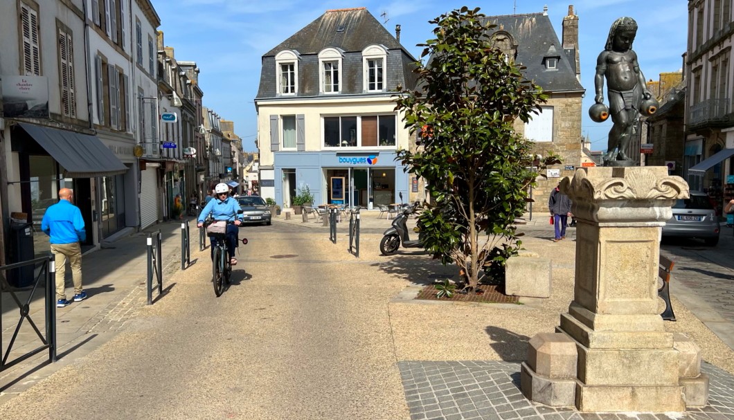 Douarnenez im Bretagne-Uraub am Meer