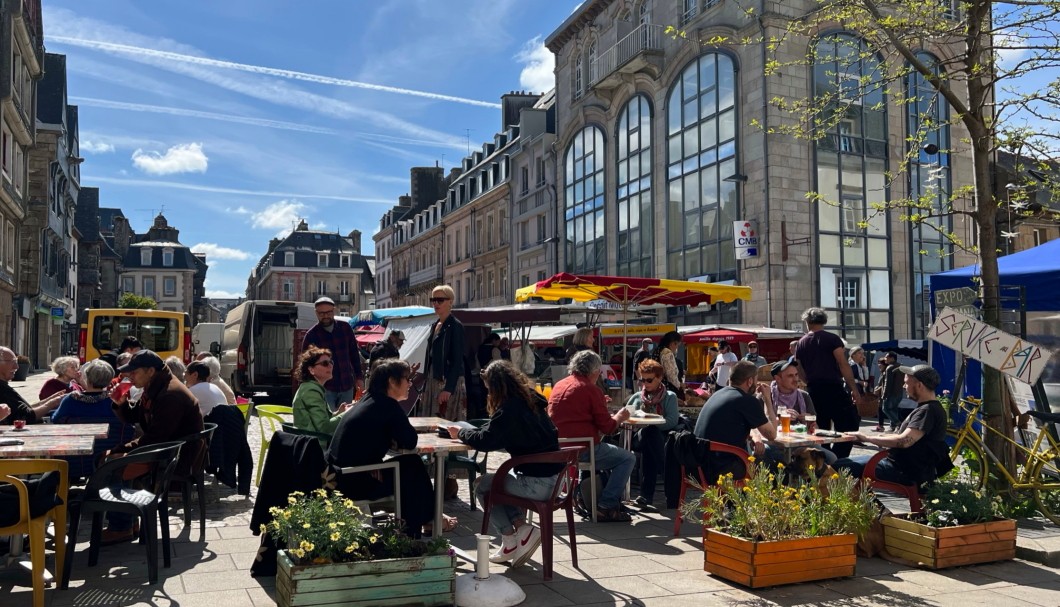 Bretagne-Urlaub in Lannion - Markttag