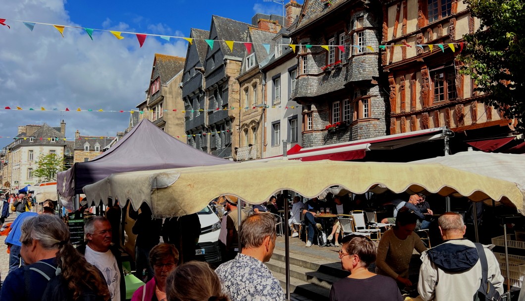 Bretagne-Urlaub in Lannion - Markttag