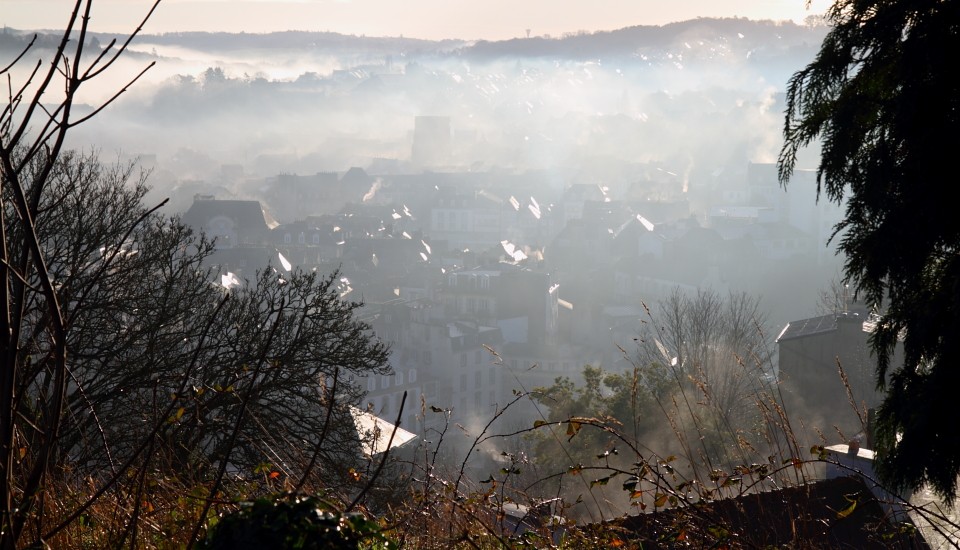 Morlaix in der Bretagne: Blick auf Morlaix