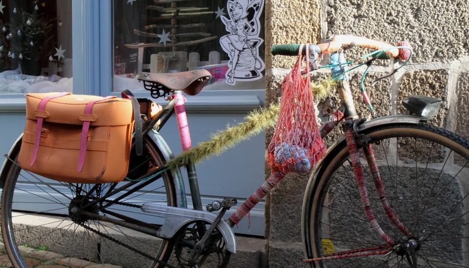 Morlaix in der Bretagne: Fahrrad