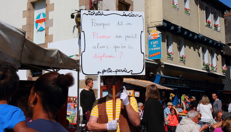 Morlaix in der Bretagne: Auf dem Markt