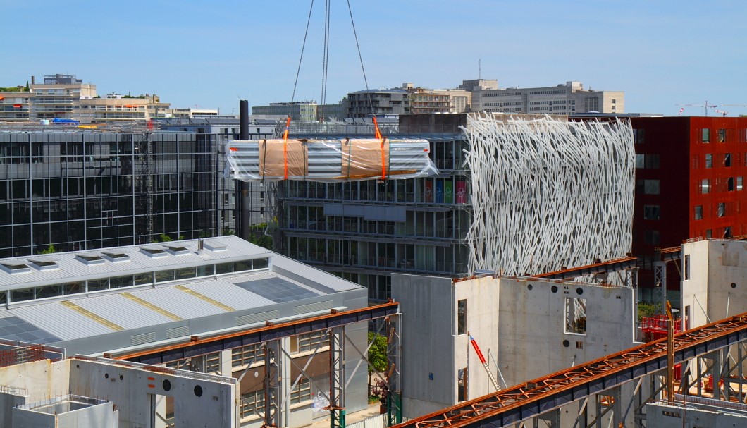 Nantes - Baustelle Île de Nantes