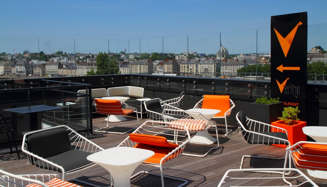 Nantes - Restaurant auf Île de Nantes