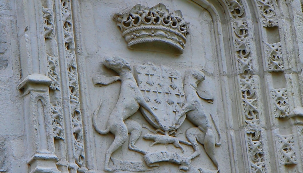 Nantes Schloss der Herzöge der Bretagne - Wappen