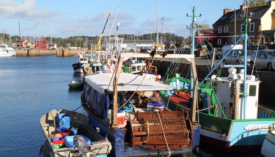 Bretagne Stadt am Meer Paimpol