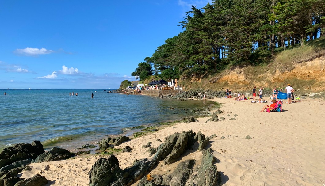 Plestin-les-Grèves: Strand an der Douronmündung