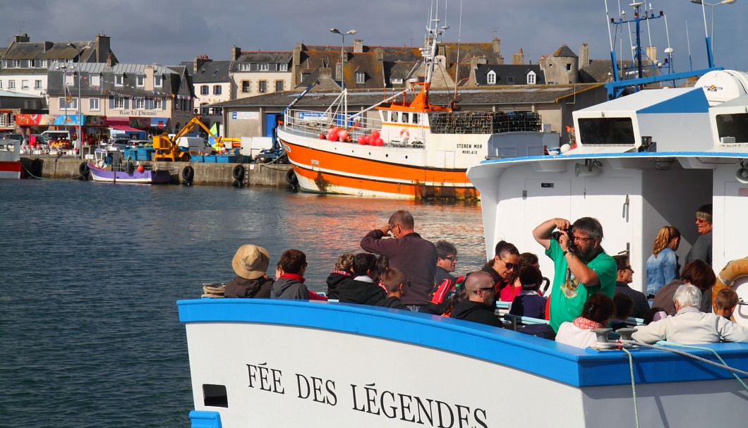 Im Hafen von Roscoff