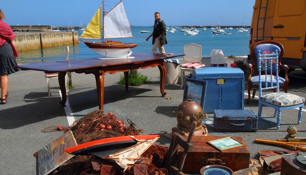 Bretagne Roscoff - Antikmarkt