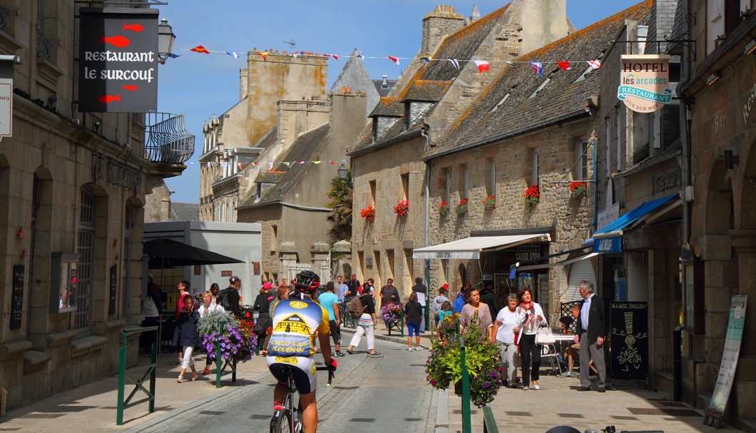 Bretagne Roscoff - Hauptstraße