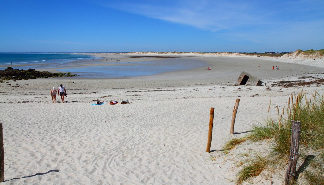 Sehenswürdigkeiten Südbretagne - Strand La-Torche