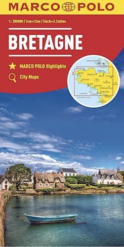 Straßenkarte Bretagne 2020 Marco Polo bei Amazon
