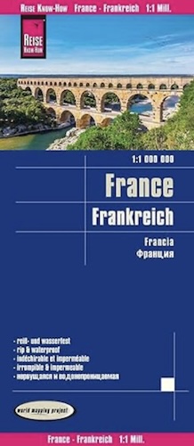 Straßenkarte Frankreich 2022 Reise-Know-How bei Amazon