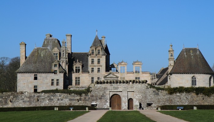 Bretagne-Schloss Kerjean