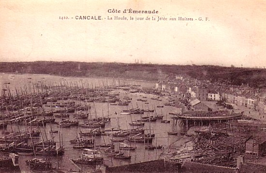 Bretagne-Austern: Die Rückkehr der Karawane von Cancale.