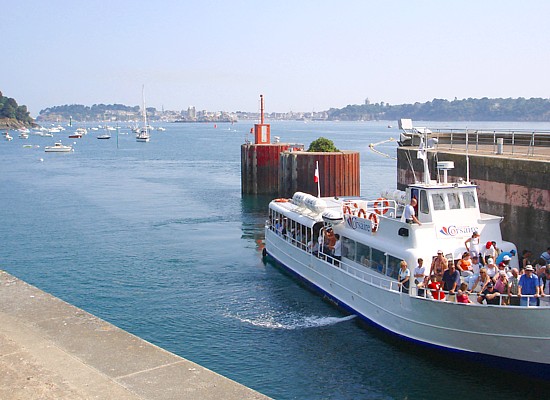 Bretagne Gezeitenkraftwerk St-Malo: Schleuse.