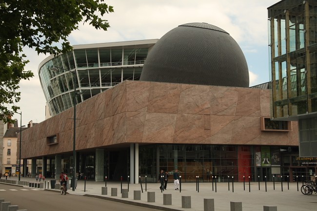 Das Museum der Bretagne in den "Champs libres" in Rennes