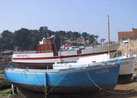 Bretagne Urlaub am Meer: Ploumanac'h an der Rosa Granitküste