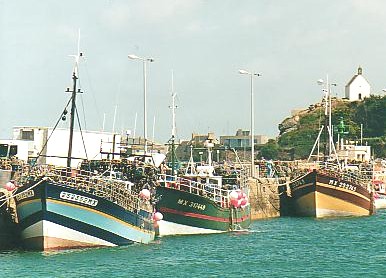 Bretagne Urlaub am Meer: Hafen von Roscoff