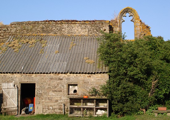 Bretagne-Burgen-Schlösser: Manoir Kermerzit.