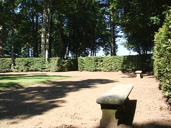 Bretagne-Schloss Rosanbo: Der Park.