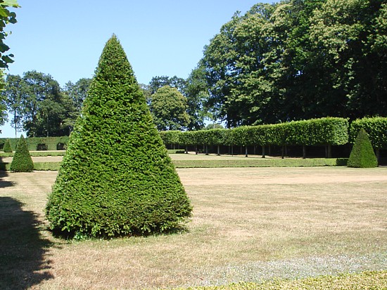 Bretagne-Schloss Rosanbo: Der Park.