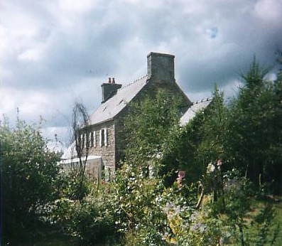 Altes Steinhaus in der Bretagne (Bauernhaus, Longère)