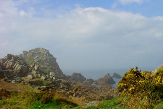 Wandern in der Bretagne: Pointe de Primel.