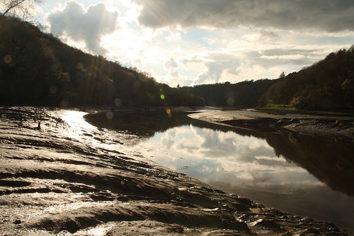 Der Léguer bei Loguivy-lès-Lannion.